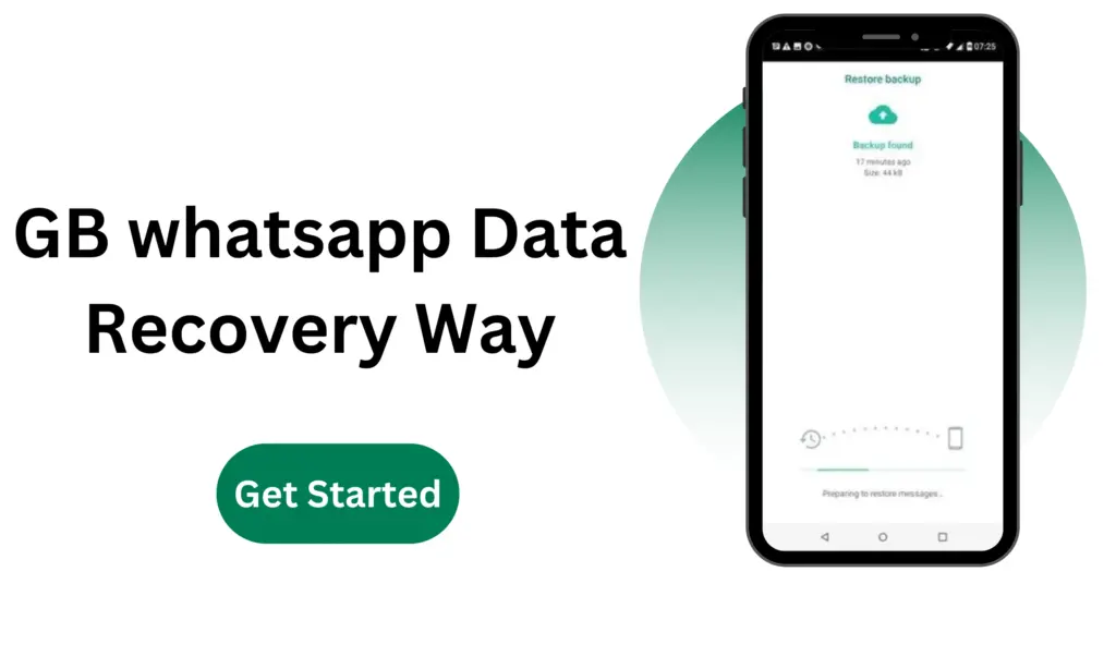 GB WhatsApp Data Recovery Way